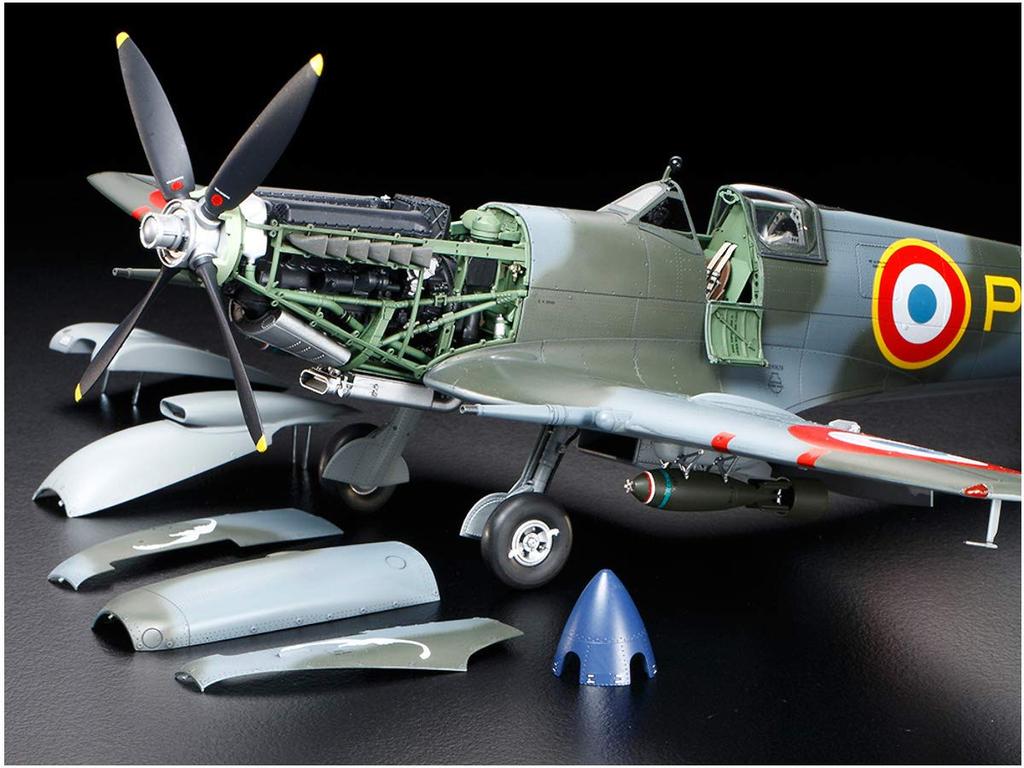 Tamiya Aircraft Series 19 Royal Air Force Supermarine Spitfire IXc Plastic Model Kit 60319 1/32 No. Mk.