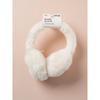 Daiso Fleece Earmuffs Ivory