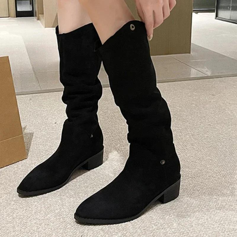 

Модные Зимние Новые Удобные ПУ Ткань Дизайнерский Бренд Женские Снежные Ботинки 2024 Модные Уличные Для Отдыха Для Шопинга Женские Модные Ботинки 40