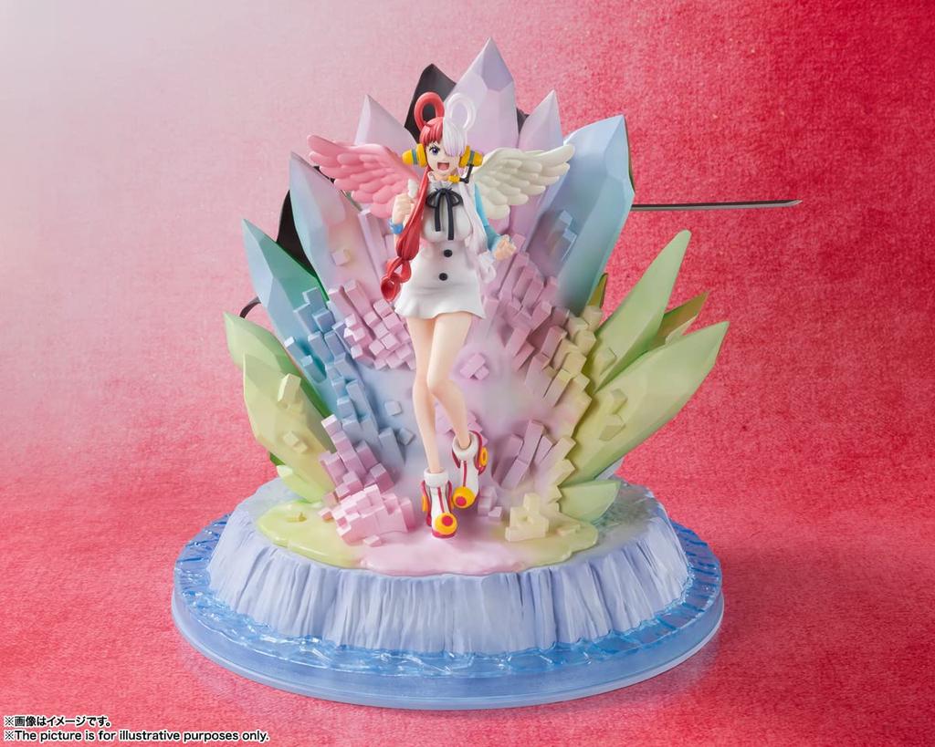 TAMASHII NATIONS Figuarts ZERO Fierce One Piece Shanks Uta PIECE FILM RED 240 mm bemalte fertige Figur [Super Battle] & -ONE Ver.- Ca.. PVC&ABS