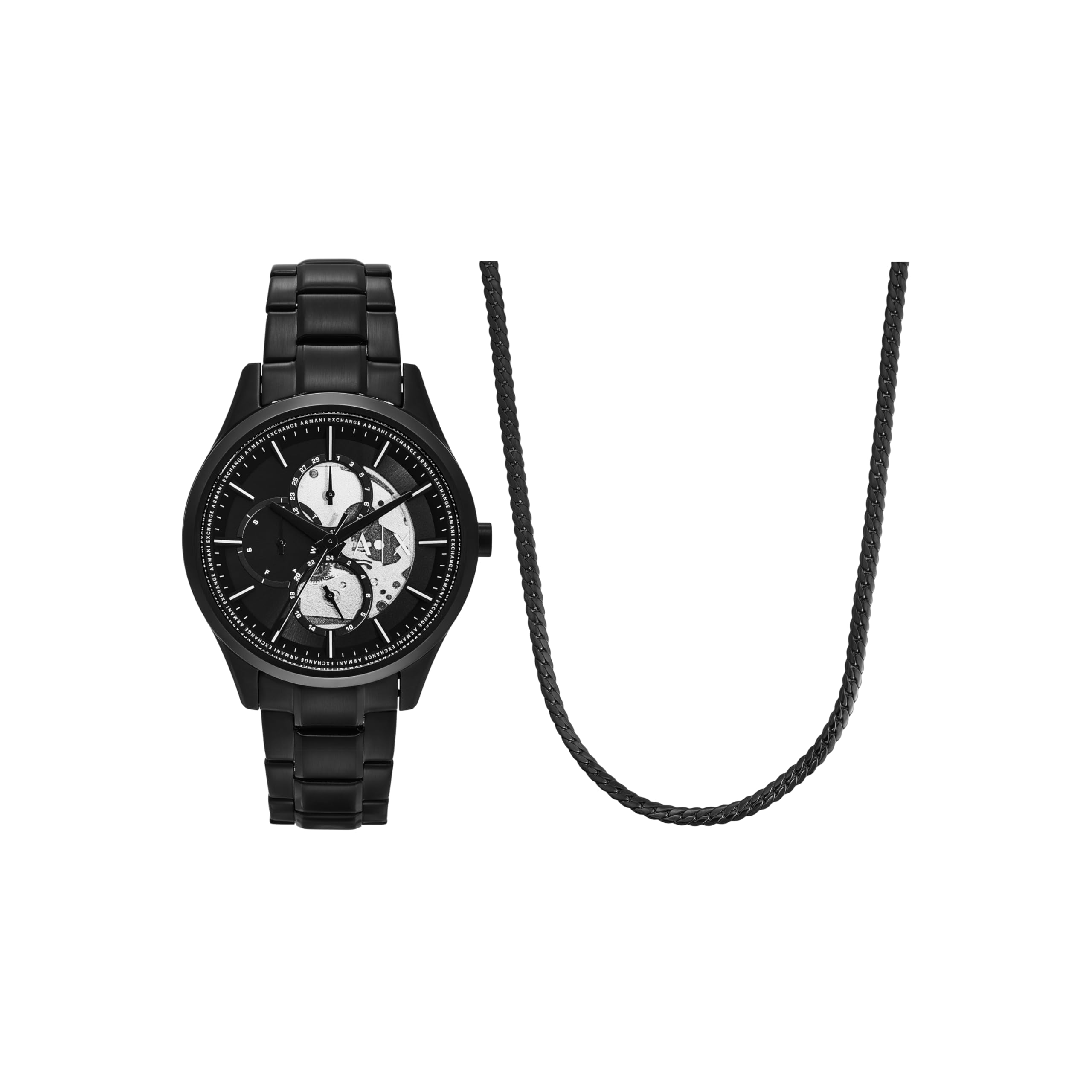

Годинник Armani NA AX7160SET Black [AX Exchange] Чоловічий чорний