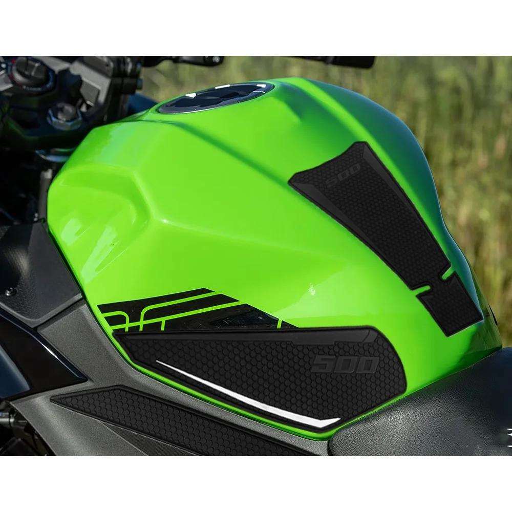 for Kawasaki Z500 Ninja500 Motorcycle Tank Grips Tank Pad Tank Pad Knee Grip Traction Pad Tank Pads Knee Grip Decals