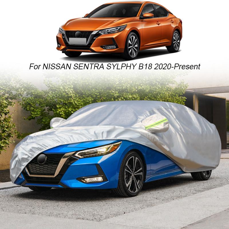 Car Cover Rain Frost Snow For Nissan Altima L34 LEAF March Maxima NOTE Sentra Sentra Sylphy Tiida Versa Sunny Dust Waterproof