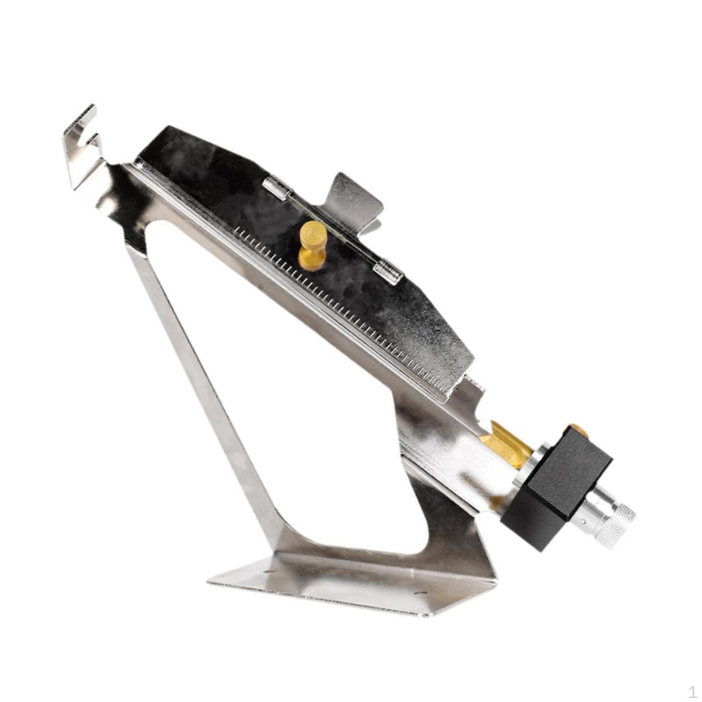 Arrow Adjustable Fletching Jig Accessories Metal Lightweight Stable Multifunctional Sturdy DIY