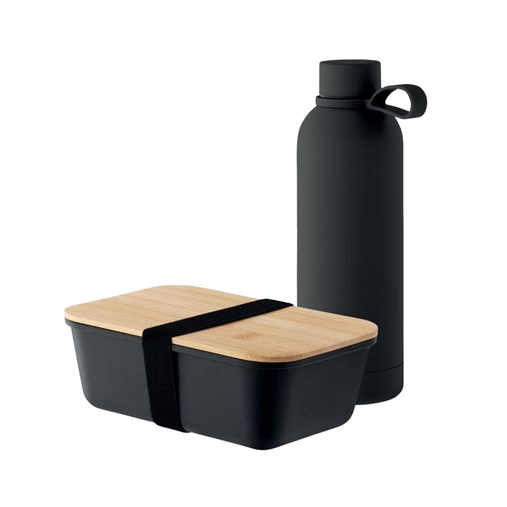 MidOcean Emerald Lunch Box & Bottle Set