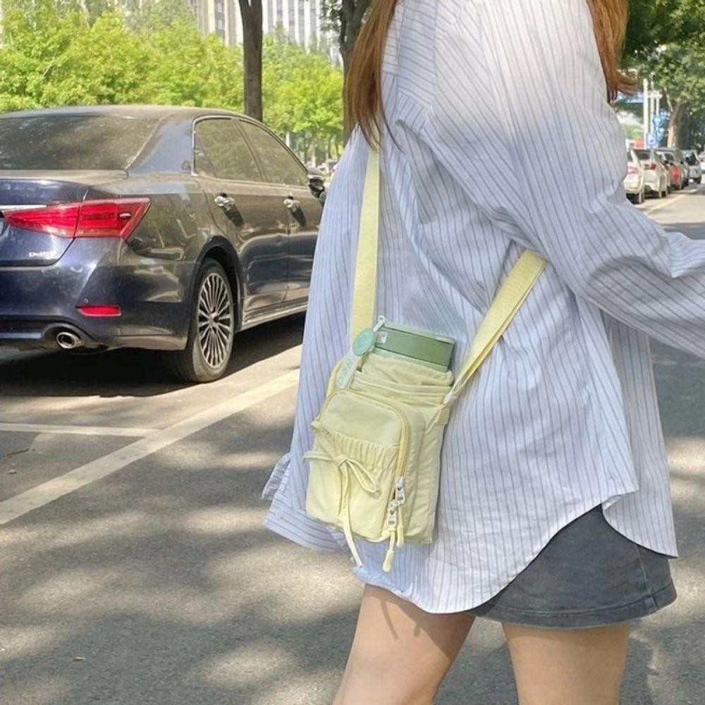 Adjustable Gym Bottle Bag Large Capacity Crossbody Sports Bottle Bag  Outdoor