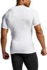 Tesla Short Sleeve Compression UV Compression Perfect for Base and Size Men's Undershirt, Protection, Sweat-Wicking, Quick-Drying, Shirt, Running,