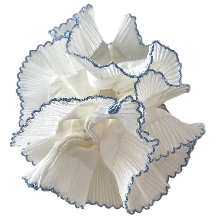 Fashionable Scrunchies for Women Double Layer Large Elastic Hairbands French Hair Scrunchy Bobbles Hair Accessories