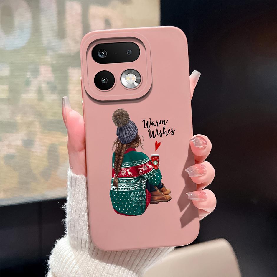 Case For OPPO Realme 16 Pro 16 Pro Plus Cute Kitten Avocado Full Protection Shell For Realme 16 Pro+ Liquid Silicone Back Cover