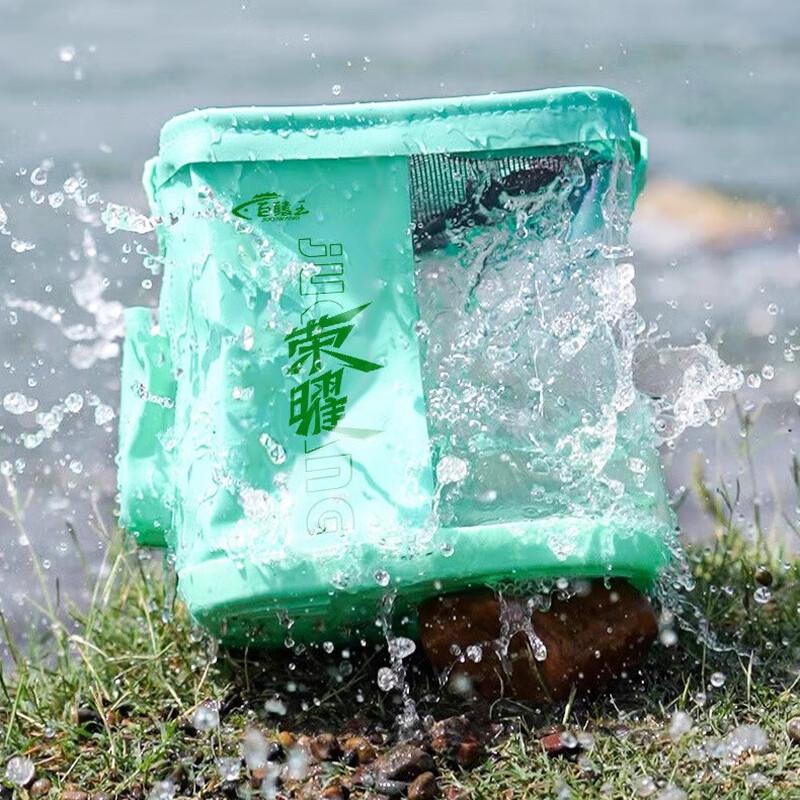 Brangdy Portable Transparent Fishing Water Bucket