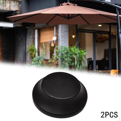2x Patio Umbrella Tip Top Screw Attachment Easy To Install Covers Replacement Part for