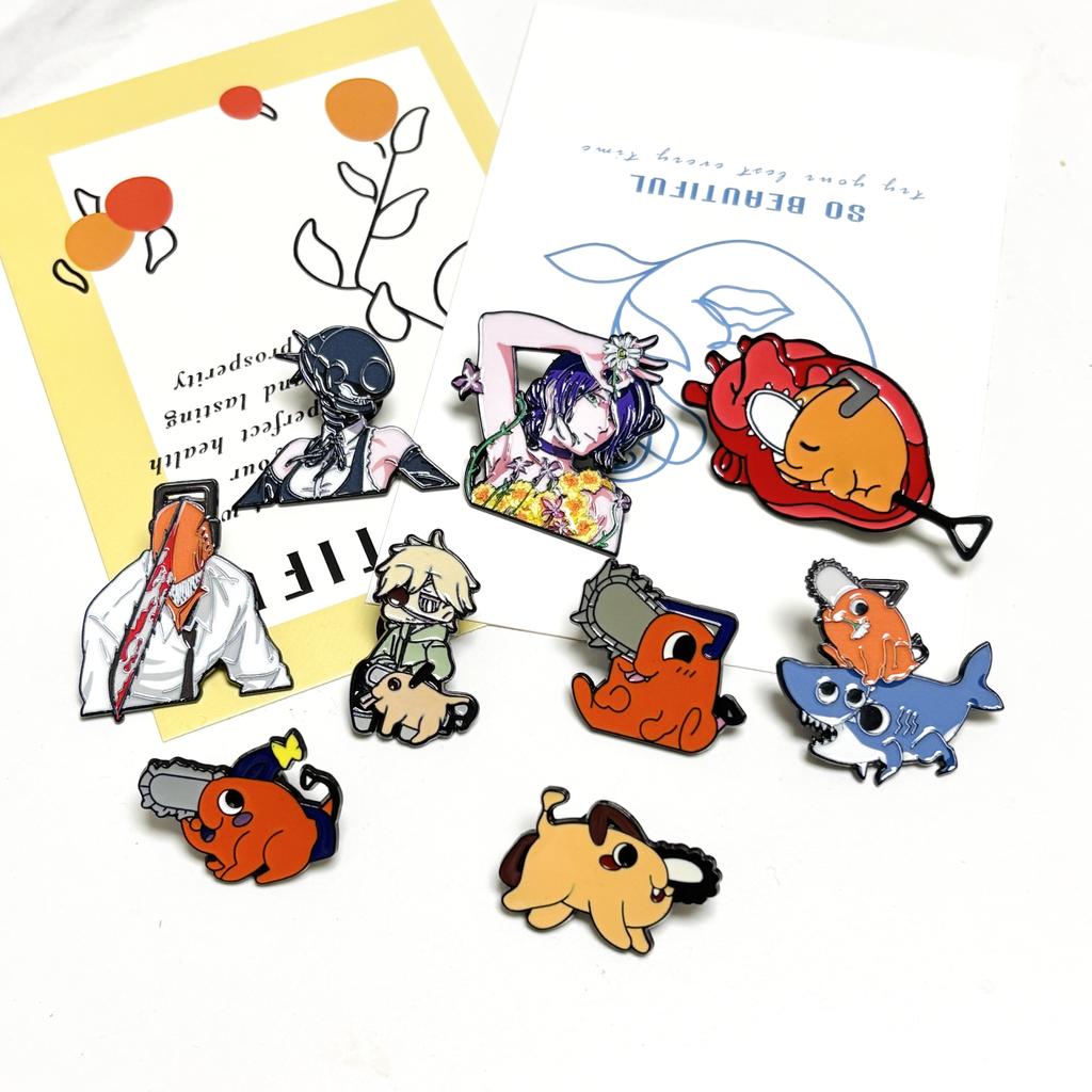 Anime Character Enamel Brooch Badge for Women and Men Cartoon Decorative Pin Punk Accessory Present for Friends Premium Quality