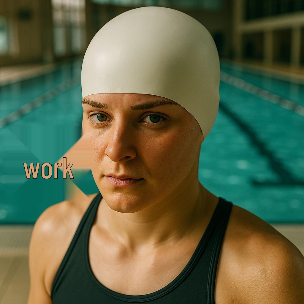 Waterproof Silicone Swim Cap - Tear-Resistant, Anti-Chlorine, Comfortable Fit, Gentle on Hair