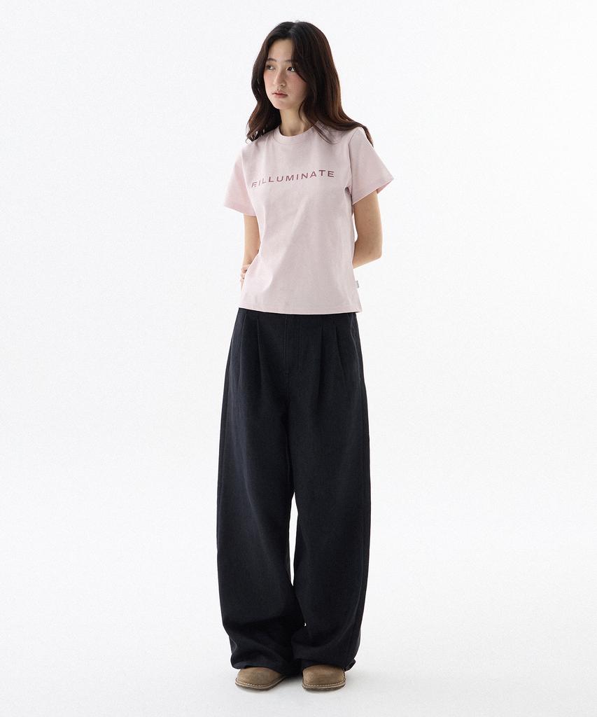 FILLUMINATE (W) Authentic Logo T-Shirt - White