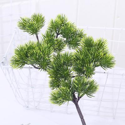 Crafts Christmas Supplies Decoration Plastic Pinaster Fake Cypress Artificial Plant Pine Needles CDN