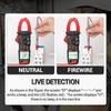 AC/DC Digital Clamp Meter T-RMS 6000 Counts, Multimeter Voltage Tester Auto-rang