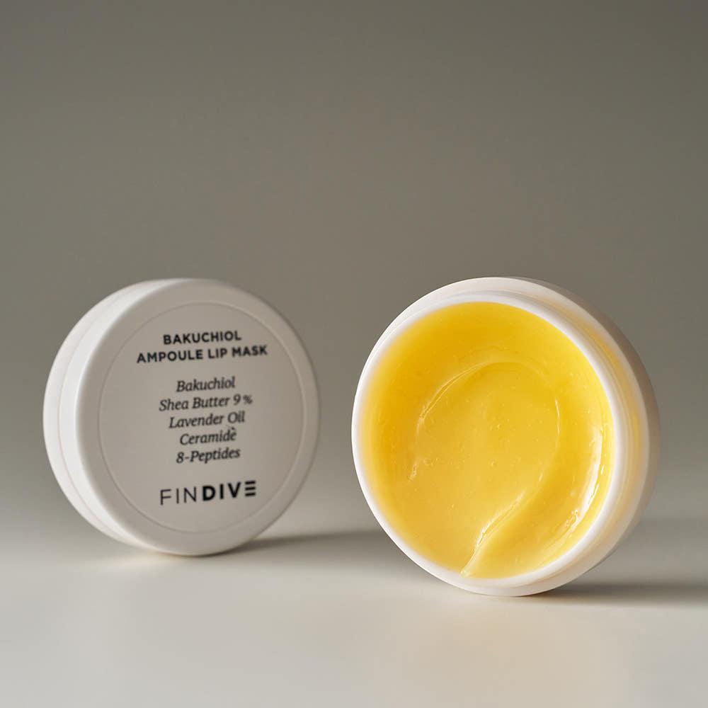 Findive Bakuchiol Ampoule Lip Mask 8g Anti Aging Plumping Hydrating Lip Care K-Beauty