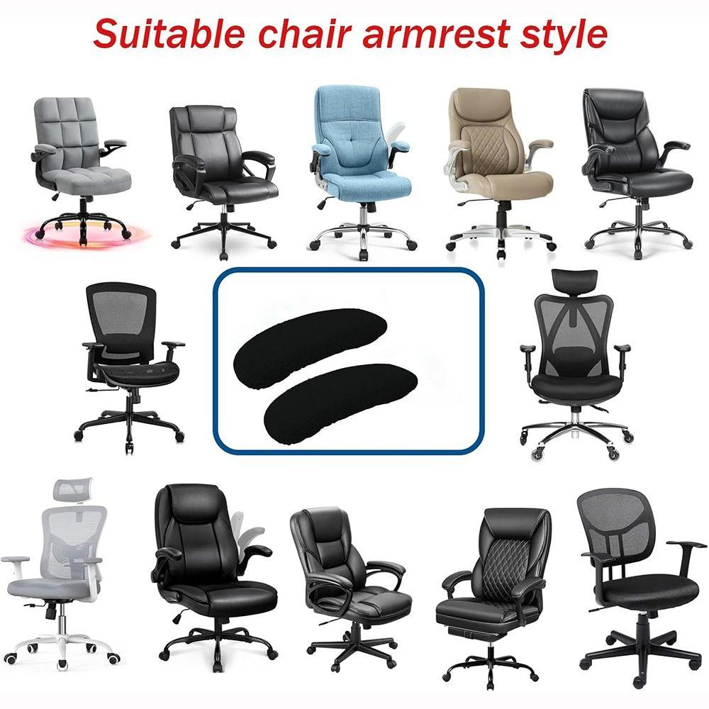 New Removable Chair Armrest Cover Elastic Waterproof Fabric Chair Armrest Sleeve Washable Chair Arm Covers