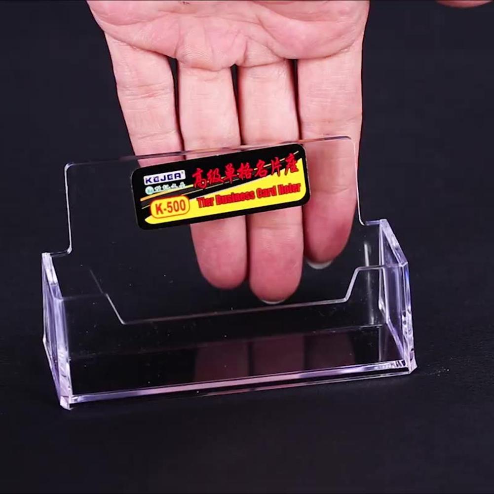 Tool Business Card Holder Transparent 1pcs Accessories Card Case