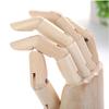 Right Left Wooden Hand Model Sketching Drawing Jointed Movable Fingers Mannequin