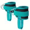 2Pcs Cable Ankle Straps Double D-Ring Adjustable Ankle Cuffs Gym Workouts Glutes Legs Strength Training Brace Support Sport