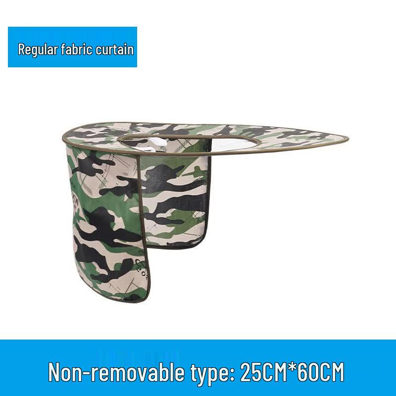 Tri-polar Safety Helmet Sun Shade