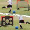 Backyard Soccer Goal for Kids Football Match with Storage Bag Outdoor