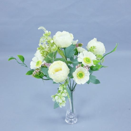 Useful Artificial Peony Fine Workmanship Eye-catching Decorative