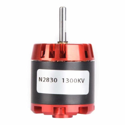 Brushless Motor N2830 1300KV Metal Aircraft Remote Control Motor for Multicopters, Easy Installation, Remote Control External Rotor Brushless Motor A2