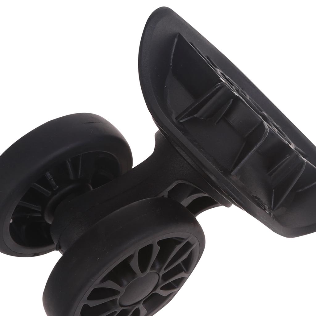 A89 2Pcs Trolley Casters Replacement Heavy Duty for Luggage Box Suitcase 360 Degree Swivel kit Double Row Silent Wheel