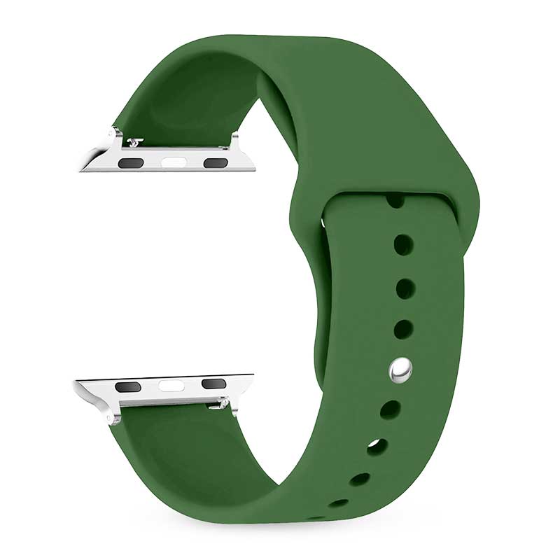 Silicone Band For Watch Strap 44mm 45mm 40mm 41mm 42-38mm 45 Mm Sport Bracelet Iwatch Series 8 7 6 5 4 3 SE 9 Ultra 2 49mm