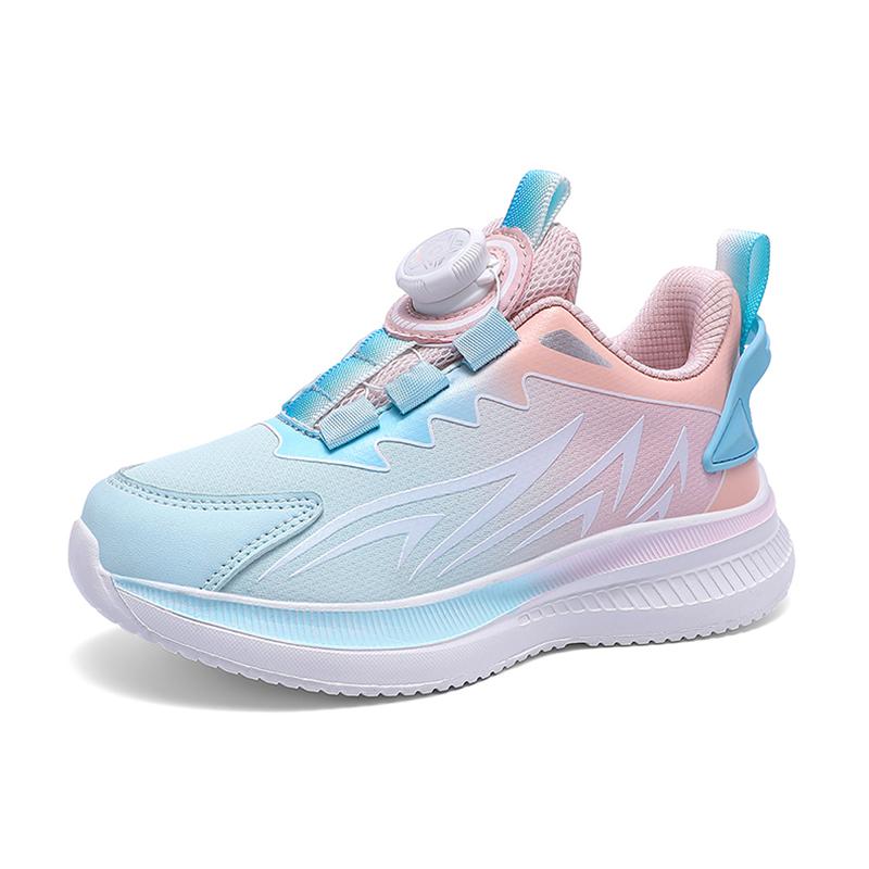 

Childrens Sports Shoes New Breathable Comfortable Boys Training Sneakers Lightweight Kids Girl Outdoor Leisure Walking Footwear 29 розовый