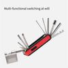 Regulable Quick Spanners Set Screwdriver Rod Quick Socket Wrenches Hand Tool for Bike Maintenances