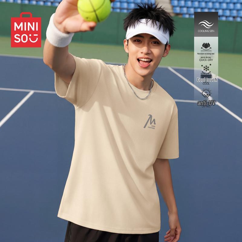 MINISO Men's Quick-Dry Sun Protection T-Shirt