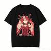 Kotori Itsuka Zombie Cheongsam Bust Anime Frame Graphic Crew Neck Short Sleeve T-Shirt