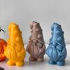 Food Grade Silicone Pumpkin Gnome Candle Molds Handmade Moulds Suitable for Crafts Resin Casting and Soap Making