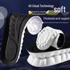Unisex PU Insole: Shock Absorbing, Cloud-Soft, Breathable for Running & Military Training.