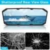 Heavy Duty Universal Boat Mirror Stainless Steel Jet Ski Mirror Marine Rearview Mirror  Boat