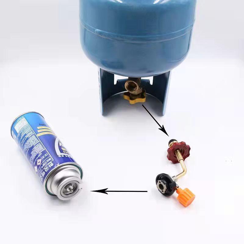 RV Gas Cylinder Mounting Bracket with Foot Stand