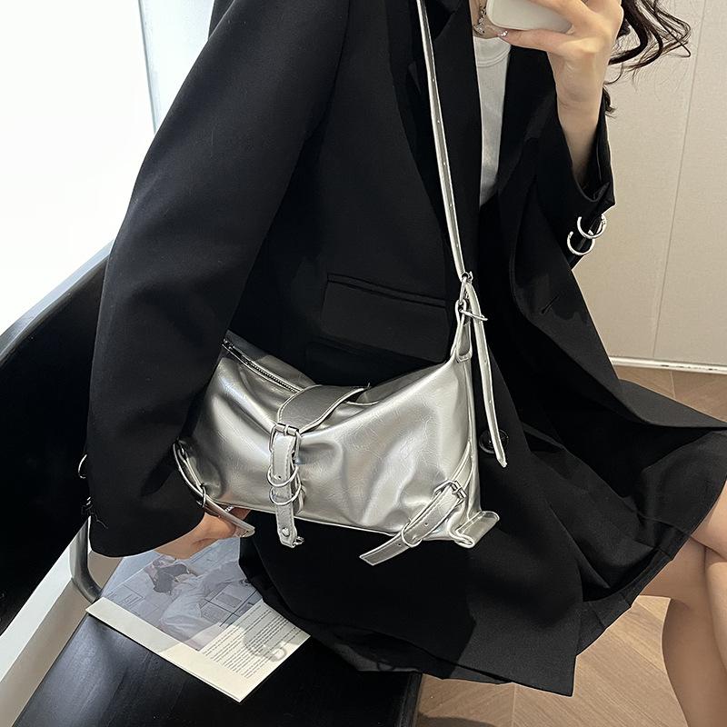 

Женские сумки из искусственной кожи, клатчи, сумки на одно плечо, простые женственные модные сумки-хобо