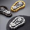 Creative Zinc Alloy Car Chain Fidget Spinner Gear