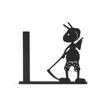 Creative Ants Shaped Toilet Roll Holder Easy Installation Paper Dispenser For Modern Space Household Storage Organizer