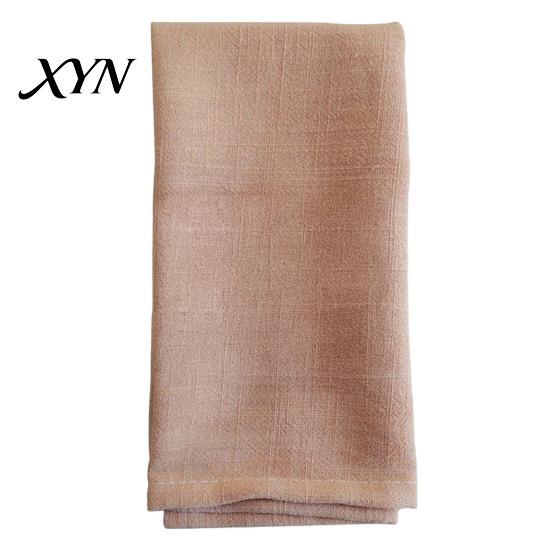 Washable Cloth Napkin Bohemian Linen Napkin, Rustic Machine Fabric 16 Inch Farmhouse Wedding Table Decor Napkins Style for Dining Home Bridal