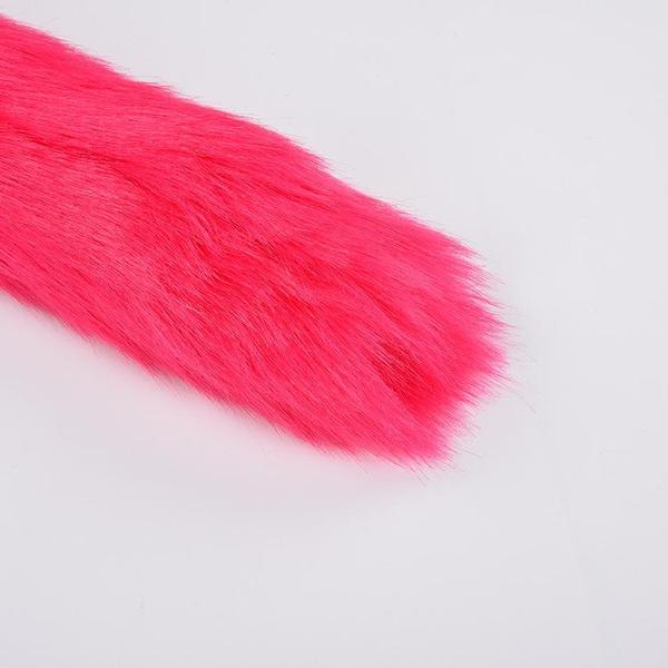 Red Fox Tail Performance Props Ornament Party Decoration
