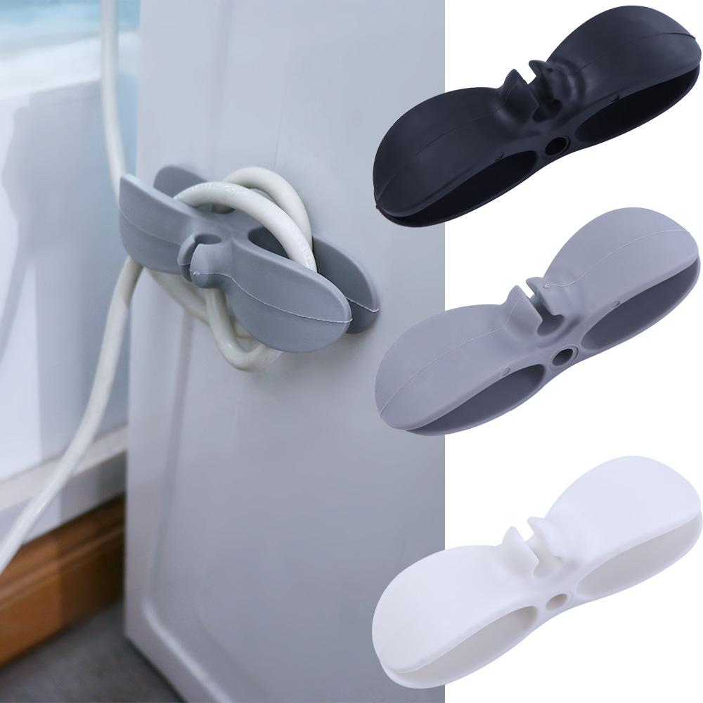 Air Fryer Coffee Machine Smart Anti-winding Self-Adhesive Cord Wrapper Cable Winder Clip Wire Fixer