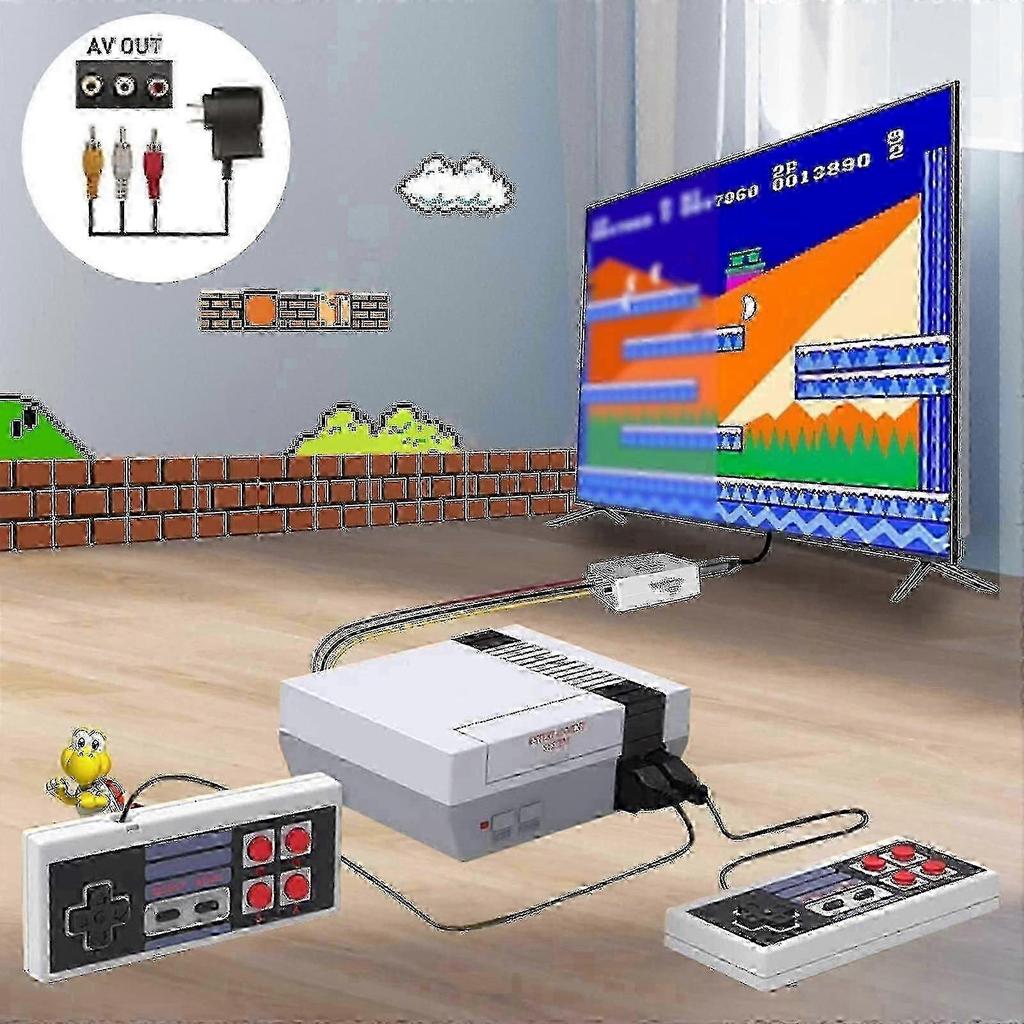 Konsola do gier retro z 620 grami wideo, wyjściem AV i HDMI HD, Plug and Play, Klasyczna Edycja Mini System Rozrywki Dorośli i Dzieci