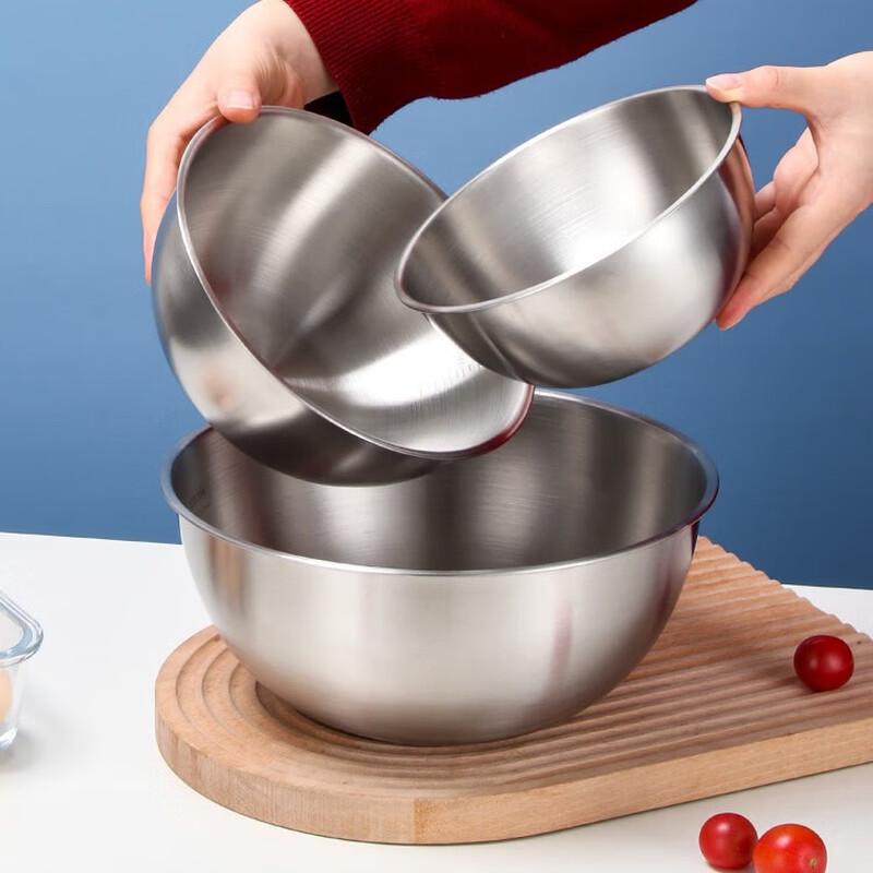 201 Stainless Steel Multi-purpose Mixing Bowl Set