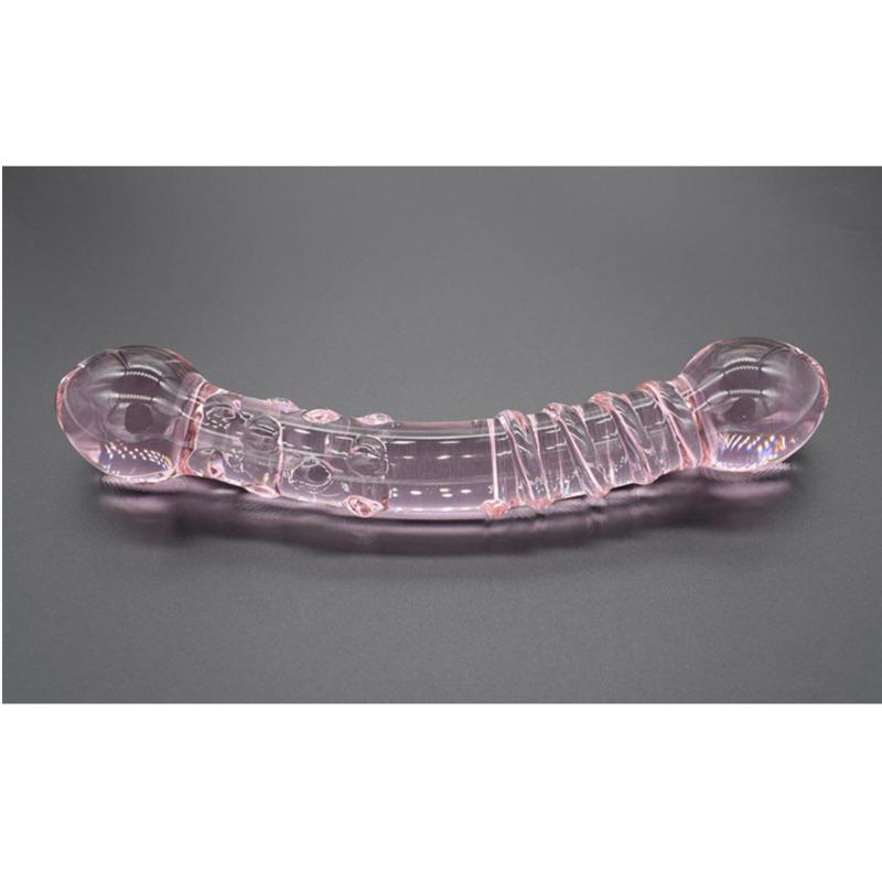 Pyrex Glass Dildo Masturbation Sex Toy For Man Prostate Massage Artificial Anal Plug Female Vagina Stimulation