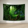 Natur Wald Tapisserie Hause Dekoration Hintergrund Wand Tuch Landschaft HD Natur Hängen Tuch Wohnzimmer Schlafzimmer