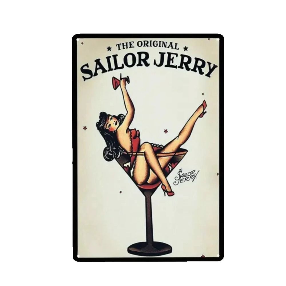 Beer Tin Sign, Metal Wall Decor Plaque 20x30cm